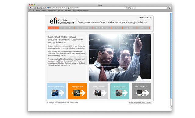 Efi Design Project Website Design